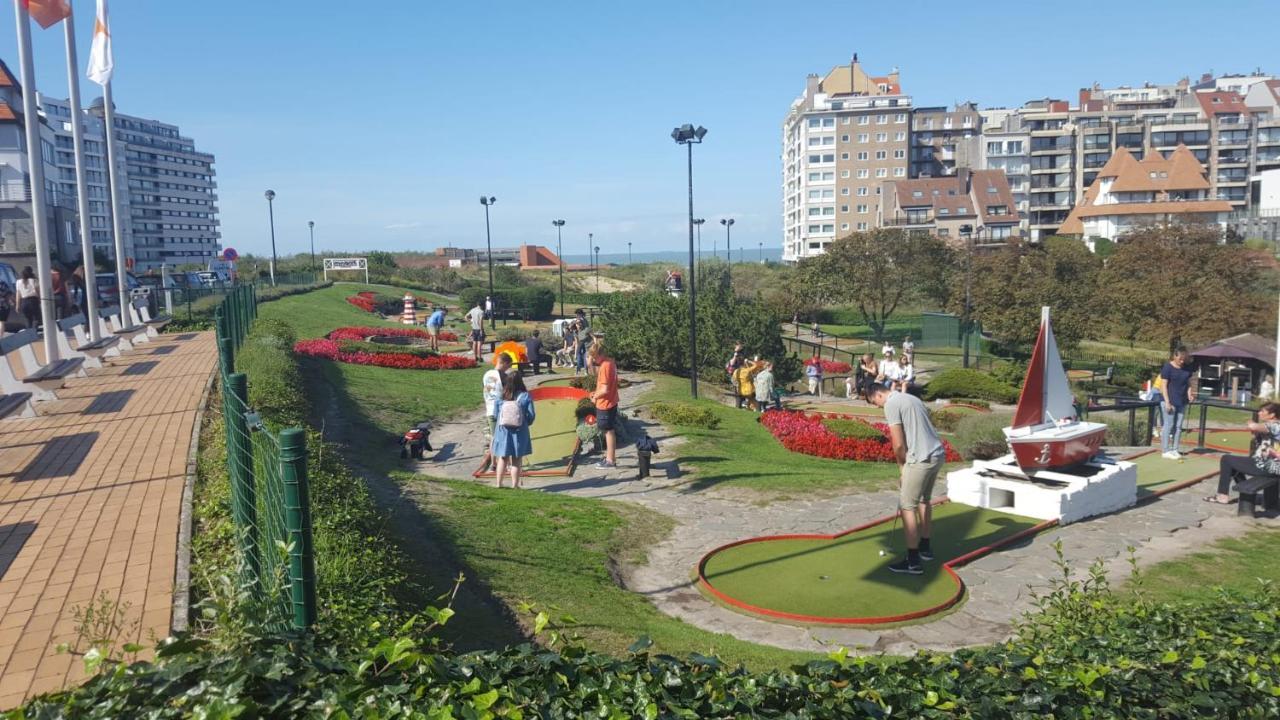 Nieuw App Met Tuin En Terras, Gratis Parking, Aan Zee, Vlakbij Brugge Apartment Duinbergen Ngoại thất bức ảnh