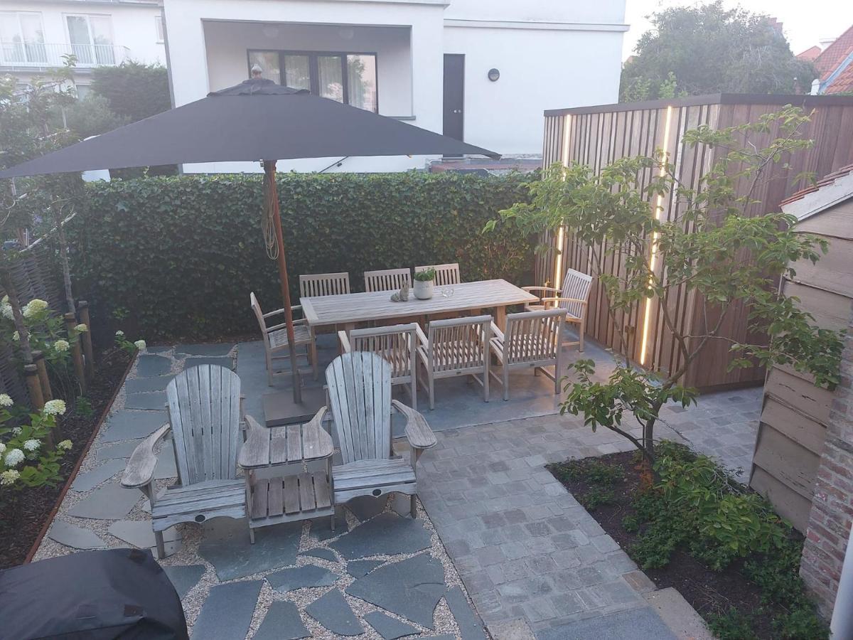 Nieuw App Met Tuin En Terras, Gratis Parking, Aan Zee, Vlakbij Brugge Apartment Duinbergen Ngoại thất bức ảnh